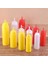 Beyaz Stil 720ML Sos Şişesi Pişirme Araçları Plastik Sıkma Şişesi Zeytinyağı Depolama Kavanoz Çeşni Dağıtıcı Sirke Baharat Aksesuarları (Yurt Dışından) 4