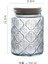 Bir Stil Ahşap Kapaklı Modern Oyma Çiçek Şeker Kristal Kavanoz Kabartma Cam Saklama Kavanoz Mühür Çay Caddy Tahıl Dağıtıcı Ev Dekorasyon (Yurt Dışından) 1