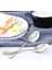 20.5cm Tarzı Paslanmaz Çelik Kahve Çay Kaşığı Yemek Kaşığı Set Dondurma Sundae Çay Kaşığı Tatlı Karıştırma Çorba Yemek Kaşığı Scoo (Yurt Dışından) 4