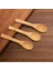 Boya Kaşığı Tarzı 12.8X3CM Bambu Reçel Kaşığı Bebek Bal Kaşığı Kahve Kaşığı Baharat Kullanma Mutfak Küçük Kepçe 12.8*3cm Çay Kaşığı (Yurt Dışından) 4