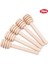 24 Adet 160MM Tarzı Uzun Saplı Ahşap Bal Kaşığı Karıştırma Çubukları Bal Reçeli Için Kepçe Bal Sıkacağı Kahve Süt Çay Dağıtma Mutfak Aletleri (Yurt Dışından) 4