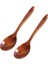 3 Adet Tarzı 18CM Tahta Kaşık Yemek Kaşığı Bambu Dalga Desenli Mutfak Pişirme Gereçleri Aracı Çorba Çay Kaşığı Ikram Mutfak Tahta Kaşık (Yurt Dışından) 3