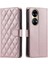 Huawei P50 Pro Kart Yuvaları Için Telefon Kılıfı Tutucu El Kayışı Manyetik Kapak (Yurt Dışından) 1