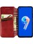 Asus Zenfone 9 Için Kılıf Cüzdan Fonksiyonu Moda Tasarım Deri Kılıf Flip (Yurt Dışından) 4