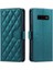 Samsung Galaxy S10 Artı Manyetik Kafes Flip Folio Cüzdan Için Telefon Kılıfı (Yurt Dışından) 1