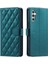 Telefon Kılıfı Için Samsung Galaxy A15 4g/5g Kart Yuvaları Tutucu El Kayışı Flip (Yurt Dışından) 5