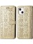 Iphone 13 Mini Deri Kılıf Kapak Kapak Darbeye Karikatür Kısa (Yurt Dışından) 1