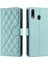 Samsung Galaxy A20 Için Telefon KILIFI/A30 Manyetik Kafes Flip Folio Cüzdan (Yurt Dışından) 1