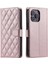Telefon Kılıfı Için iphone 15 Pro Manyetik El Kayışı Flip Folio Cüzdan Kart (Yurt Dışından) 1