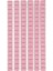 96 Adet Yapışkanlı Poster Yapışkanlı Montajsız Tekrar Kullanılabilir & Çıkarılabilir Duvar Kasası (Pembe) (Yurt Dışından) 1