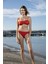 Luplu Straplez Bikini Takımı - Bordo 1