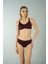 Luplu Toparlayıcı Yüksek Bel Bikini Takımı - Mürdüm 2