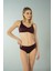 Luplu Toparlayıcı Yüksek Bel Bikini Takımı - Mürdüm 4