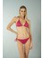 Üçgen Ipli Bikini Takımı - Pembe 5