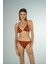 Üçgen Ipli Bikini Takımı - Kiremit 4