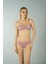 Luplu Straplez Bikini Takımı - Pudra 1