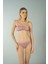 Luplu Straplez Bikini Takımı - Pudra 3