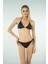 Üçgen Ipli Bikini Takımı - Lacivert 2