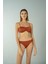 Luplu Straplez Bikini Takımı - Kiremit 1
