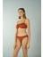 Luplu Straplez Bikini Takımı - Kiremit 3