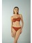Luplu Straplez Bikini Takımı - Kiremit 4