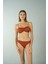 Luplu Straplez Bikini Takımı - Kiremit 5