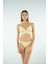 Bantlı Ip Askılı Kaplı Bikini Takımı - Yeşil 2
