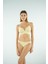 Bantlı Ip Askılı Kaplı Bikini Takımı - Yeşil 4