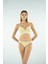 Bantlı Ip Askılı Kaplı Bikini Takımı - Yeşil 5