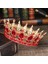 Bağbozumu 03 Vintage Kristal Tiaras ve Taçlar Kraliçe Kral Gelin Pageant Diadem Kadın Erkek Başlığı Düğün Gelin Saç Takı Aksesuarları (Yurt Dışından) 4