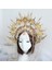 Malzeme PAKETI55C Dıy Malzeme Paketi Vintage Lolita Kabartmalı Halo Taç Inci Boncuklu Zincir Kafa Bandı Güneş Vaftiz Annesimetal Tiara Için Cosplay (Yurt Dışından) 2