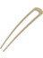 FJ080 Minimalist Alaşım Metal Saç Çubukları Topuz Tokalar Retro Basit Altın U-Şekil Kabarık Saç Çatal Klipleri Kadınlar Için Şekillendirici Aracı Aksesuar (Yurt Dışından) 3