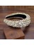 Siyah Boho Muhteşem Tam Diamante Yastıklı Barok Bantlar Kadınlar Için Lüks Kristal Hairbands Rhinestone Tiara Bling Saç Aksesuarları (Yurt Dışından) 5