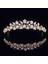 S Beden Rhinestone Gelin Tiara Taç Prenses Gelin Kristal Diadem Kadınlar Balo Saç Süsler Düğün Gelin Kafası Takı Aksesuarları (Yurt Dışından) 1