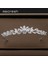 Gümüş Kaplı Mecresh Düğün Tiaras ve Taçlar Kadın Balo Saç Süsler Zirkon Pageant Gelin Saç Aksesuarları Kafa Bandı HG241 Bırakır (Yurt Dışından) 2