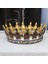 Eski 08 Vintage Kristal Tiaras ve Taçlar Kraliçe Kral Gelin Pageant Diadem Kadın Erkek Başlığı Düğün Gelin Saç Takı Aksesuarları (Yurt Dışından) 1