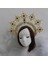 Kendin Yap Malzemesi W1 Dıy Malzeme Paketi Vintage Lolita Kabartmalı Halo Taç Inci Boncuklu Zincir Kafa Bandı Güneş Vaftiz Annesimetal Tiara Için Cosplay (Yurt Dışından) 1