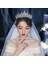 NO.48283.04 Beden Getnoıvas Gelin Headdress Lüks Kristal Rhinestone Taç Tiaras Kafa Kadınlar Düğün Saç Takı Headpeice Saç Aksesuarı Sl (Yurt Dışından) 3