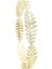 F-0369-G Altın Yaprak Taç Defne Tiara Grecian Leaf Geri Başlığı Inci Düğün Tiara Kafa Kadın Saç Taç Gelin Saç Aksesuarları (Yurt Dışından) 1