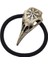 Halat Zinciri Viking Takı Gotik Metal Kuzgun Kafatası Hairband Pony Kuyruk Tutucu Elastik Saç Halat Kravat Kadın Aksesuarları Için Şapkalar (Yurt Dışından) 3