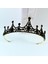 Gül Altın Rengi Moda Vintage Küçük Barok Yeşil Kristal Tiaras Taçlar Kadınlar Kızlar Için Gelin Başlıkları Peçe Tiara Düğün Saç Aksesuarları (Yurt Dışından) 1