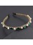 No.1 Boyutu Yeni Moda Küçük Renk Rhinestone Inci Parçacık Kafa Altın Iplik Sarılmış Kişilik Bayanlar Eğlence HEDIYEHAIRACCESSORIES804 (Yurt Dışından) 3