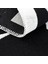 Perla Neo Prn 07 White Black Pamuklu Banyo Balkon Kilimi Makinede Yıkanabilir Mutfak Kilim 7
