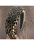 Barque Kafa Bandı Işıltılı Tam Siyah Kristal Barok Büyük Saç Bantları Yastıklı Diamante Rhinestone Hairbands Kadınlar Için Lüks Parti Kız Aksesuarları (Yurt Dışından) 1