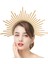 No.1 Boyutu Altın Rengi Taç Saç Bandı Cosplay Tanrıça Headdress Halo Taç Parti Cadılar Bayramı Kostüm Yıldız Kafa Bandı Mary Halo Tanrıça Şapkalar (Yurt Dışından) 3