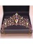 Stil E Düğün Tacı Gelin Başlığı Altın Gümüş Renk Rhinestone Kristal Diadem Kraliçe Taçlar Prenses Tiaras Düğün Saç Aksesuarları (Yurt Dışından) 1