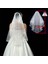 Beyaz Rhinestone Gelin Tiara Taç Prenses Gelin Kristal Diadem Kadınlar Balo Saç Süsler Düğün Gelin Kafası Takı Aksesuarları (Yurt Dışından) 1