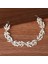 Gümüş Rengi Kadın Saç Bantları Saç Takı Düğün Saç Aksesuarları Kadınlar Için Yapay Elmas Inci Kafa Bandı Gelin Tiara Hairbands Aksesuarlar (Yurt Dışından) 4