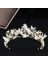Stil St Düğün Tacı Gelin Başlığı Altın Gümüş Renk Rhinestone Kristal Diadem Kraliçe Taçlar Prenses Tiaras Düğün Saç Aksesuarları (Yurt Dışından) 1