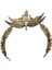 A Gotik Lolita Tiara Taç Kafa Dıy Malzeme Paketi Cadılar Bayramı Vintage Güneş Tanrıçası Barok Halo Düğün Başlığı Parçaları (Yurt Dışından) 1